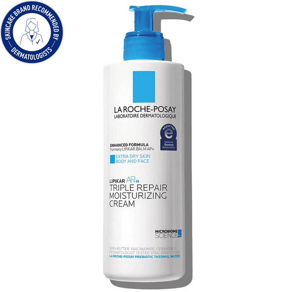 La Roche-Posay Lipikar AP+M Triple Repair Moisturizing Cream, 13.52 fl oz