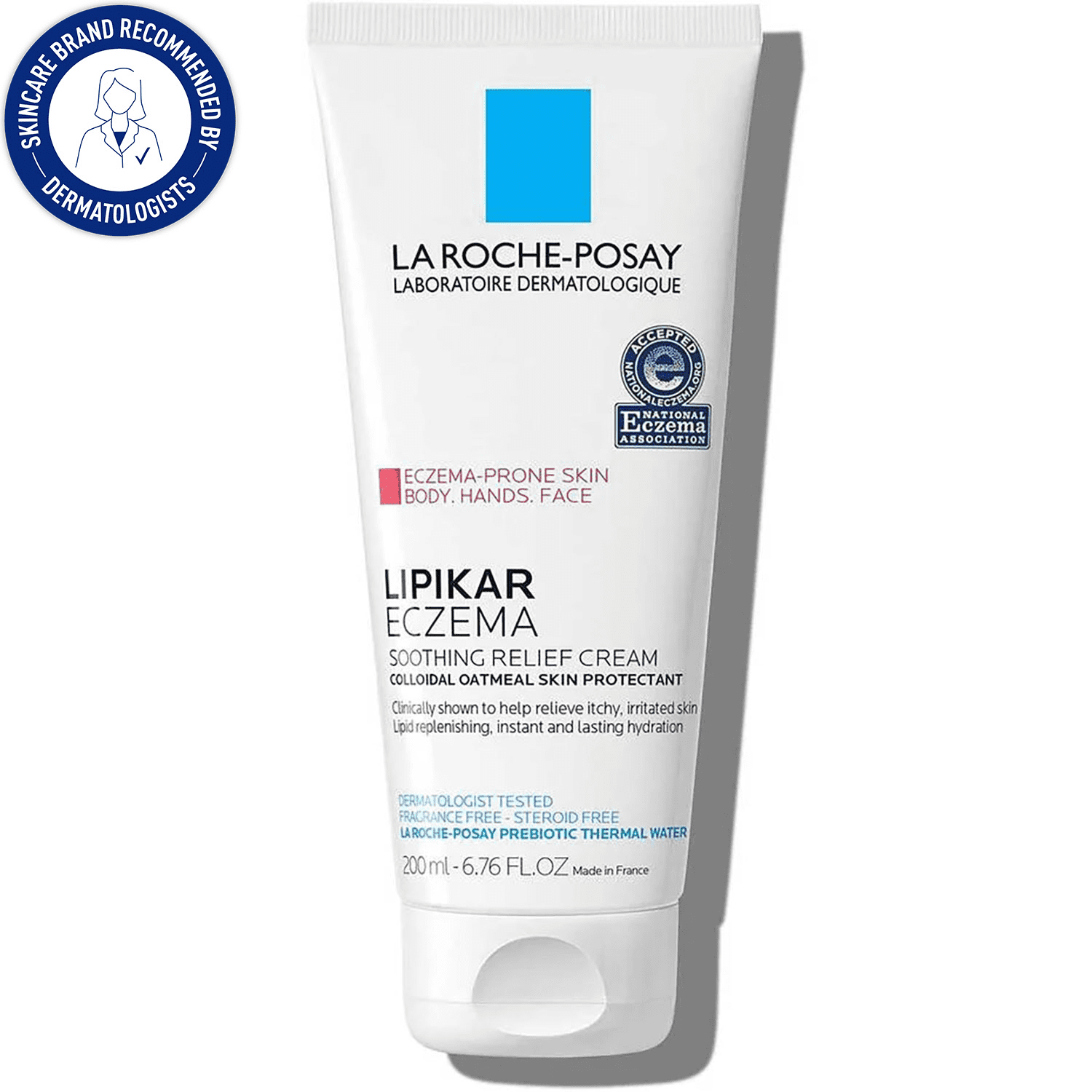 La Roche-Posay Lipikar Soothing Relief Eczema Cream, 6.76 fl oz
