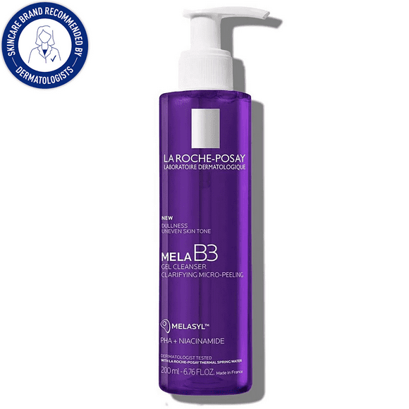 La Roche-Posay Mela B3 Gel Cleanser with Melasyl + Niacinamide, 6.76 fl oz