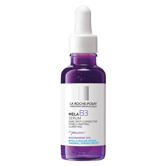 La Roche-Posay Mela B3 Melasyl + Niacinamide Anti Aging and Dark Spot Corrector Serum for Face, 1.0 fl oz