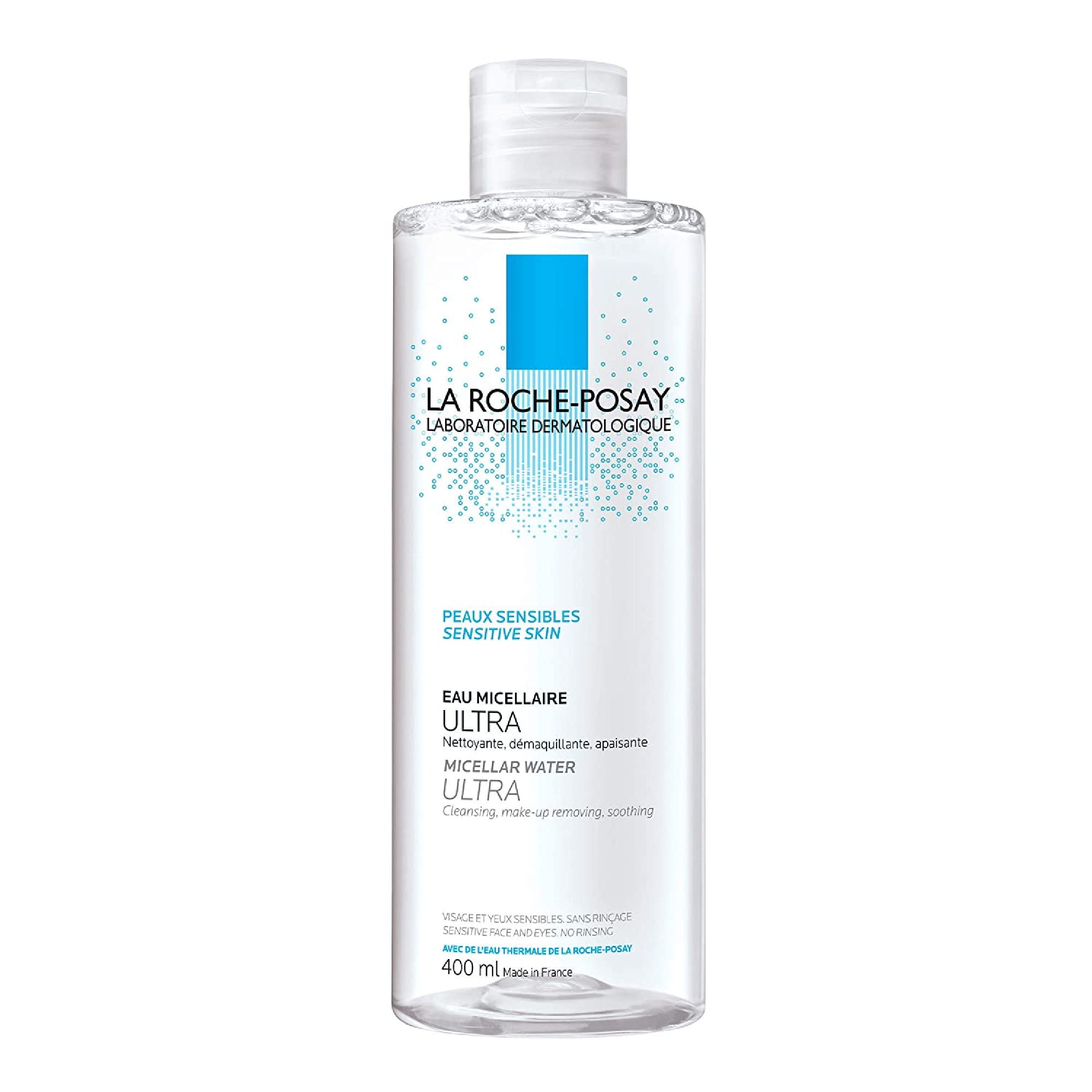 La Roche Posay Micellaire Ultra up Cleansing Water for Sensitive Skin 13.5 fl - Walmart.com