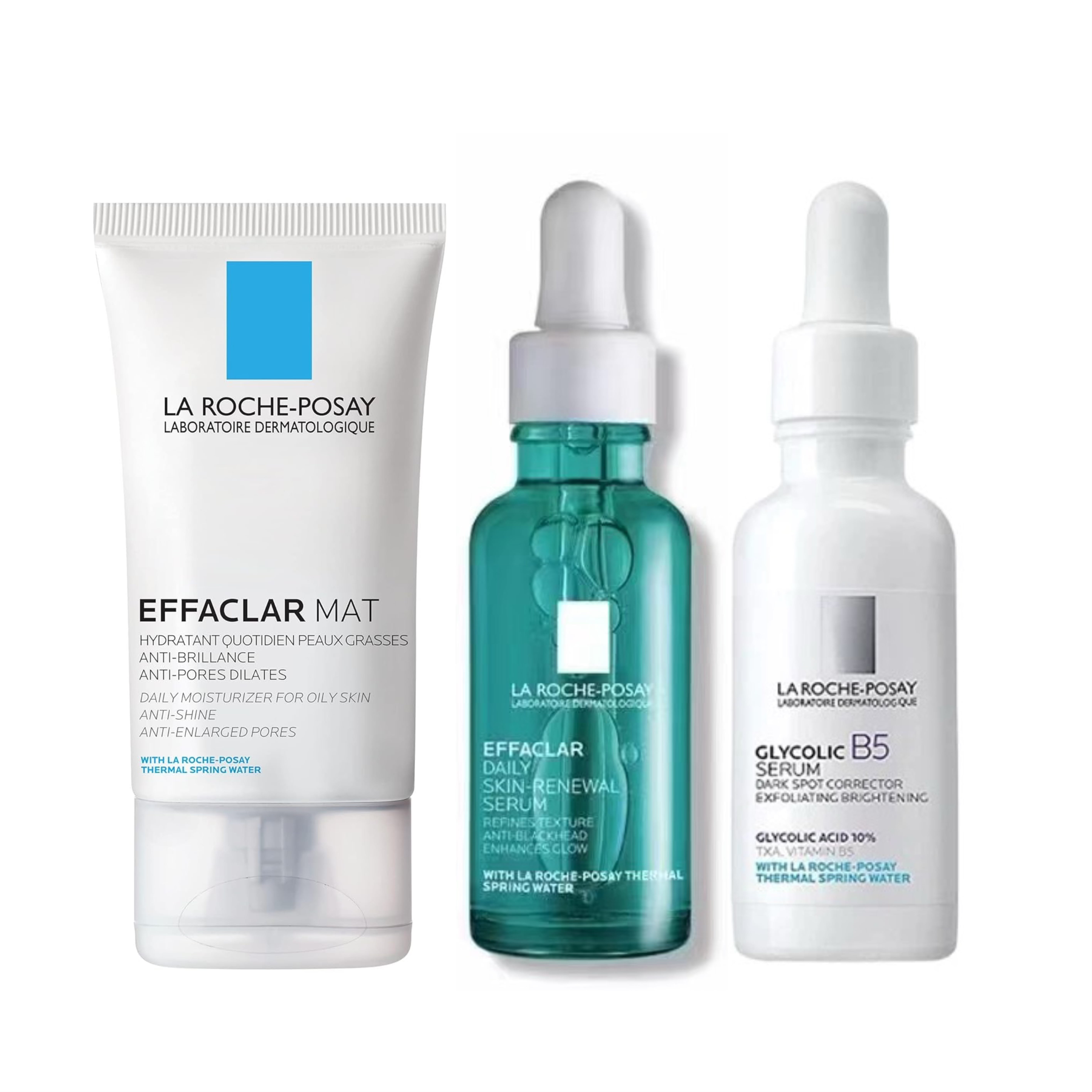 LaRochePosay New Set1.35 Oz Effaclar Mat Daily Moisturizer, EFFACLAR