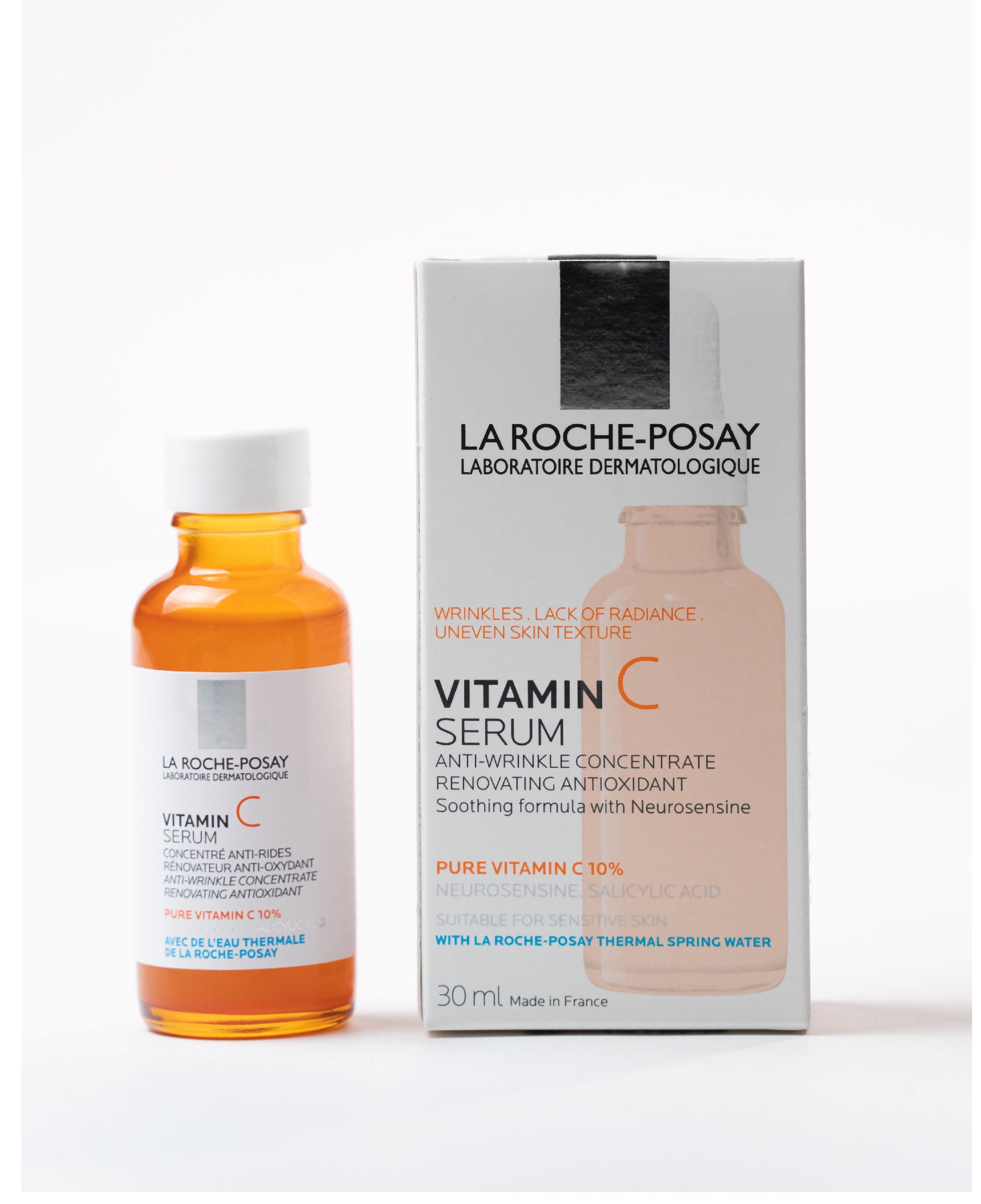 svælg Kostbar anmodning La Roche-Posay Pure Vitamin C Anti-Aging Face Serum 1.0 FL.OZ - Walmart.com