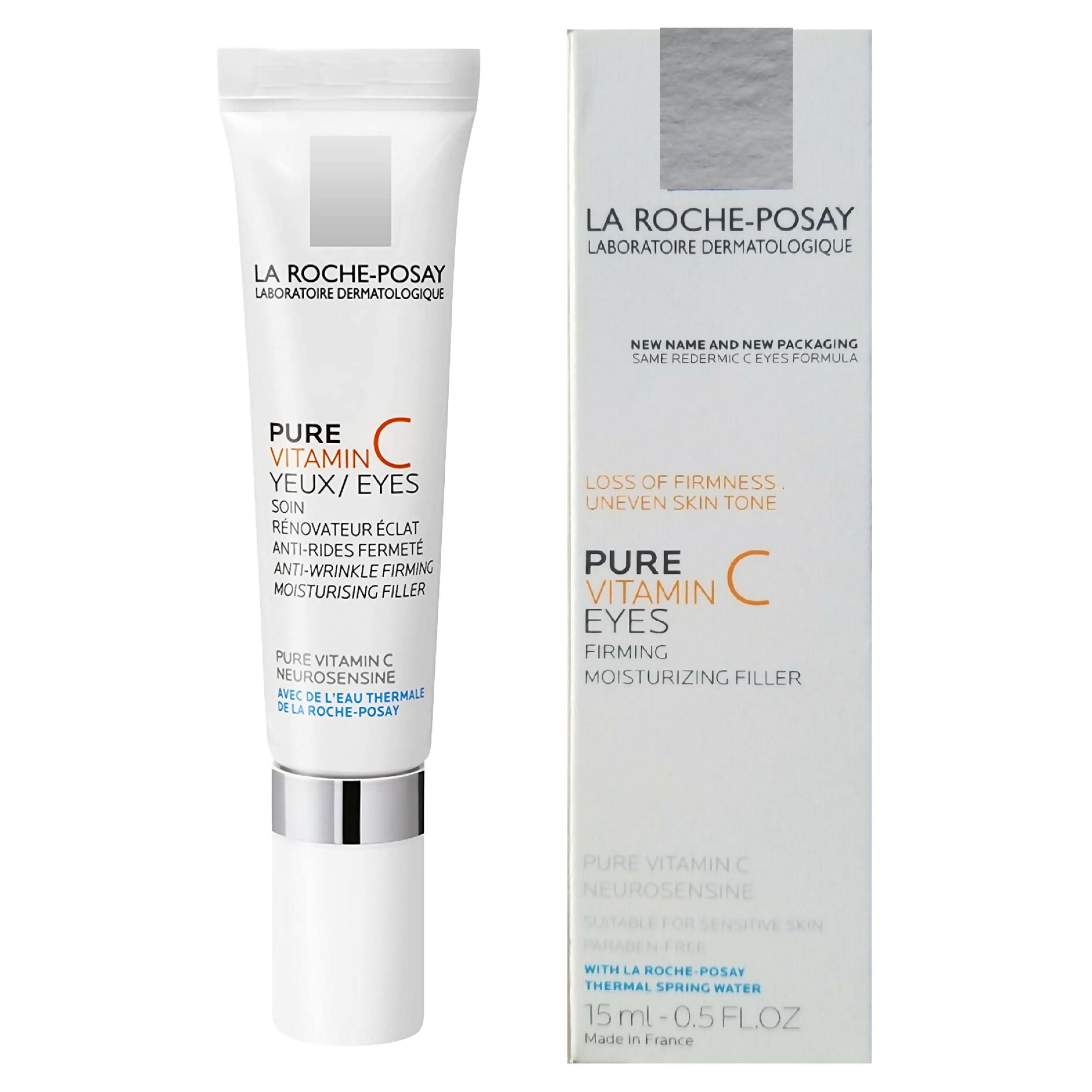 LaRochePosay Pure Vitamin C Eyes Moisturizing Filler 0.5 fl. oz