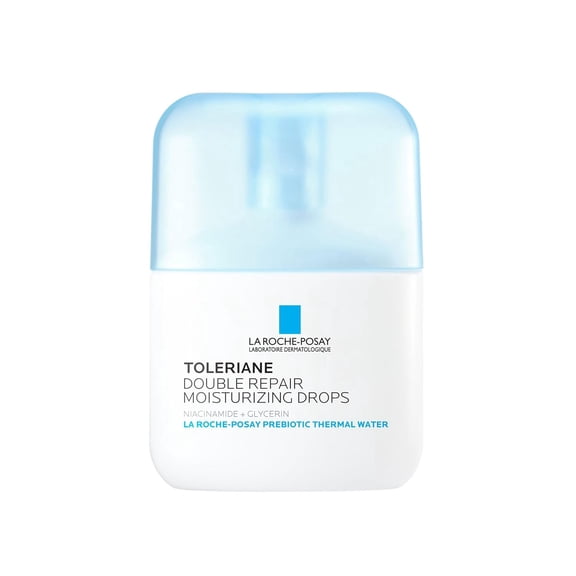 La Roche-Posay Toleriane Double Repair Moisturizing Drops, Lightweight Facial Moisturizer for Sensitive Skin, 1.69 fl oz