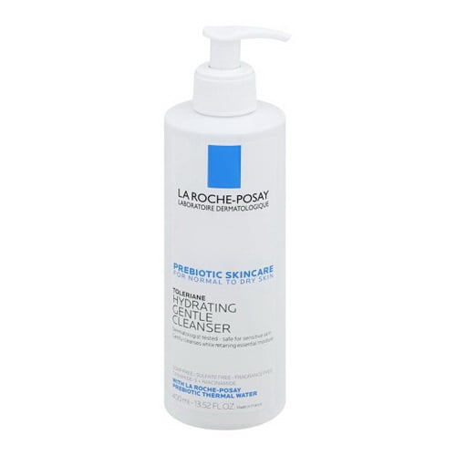 Kilde Udtale ske La Roche-Posay Toleriane Hydrating Gentle Face Cleanser for Sensitive Skin,  13.5 Oz - Walmart.com