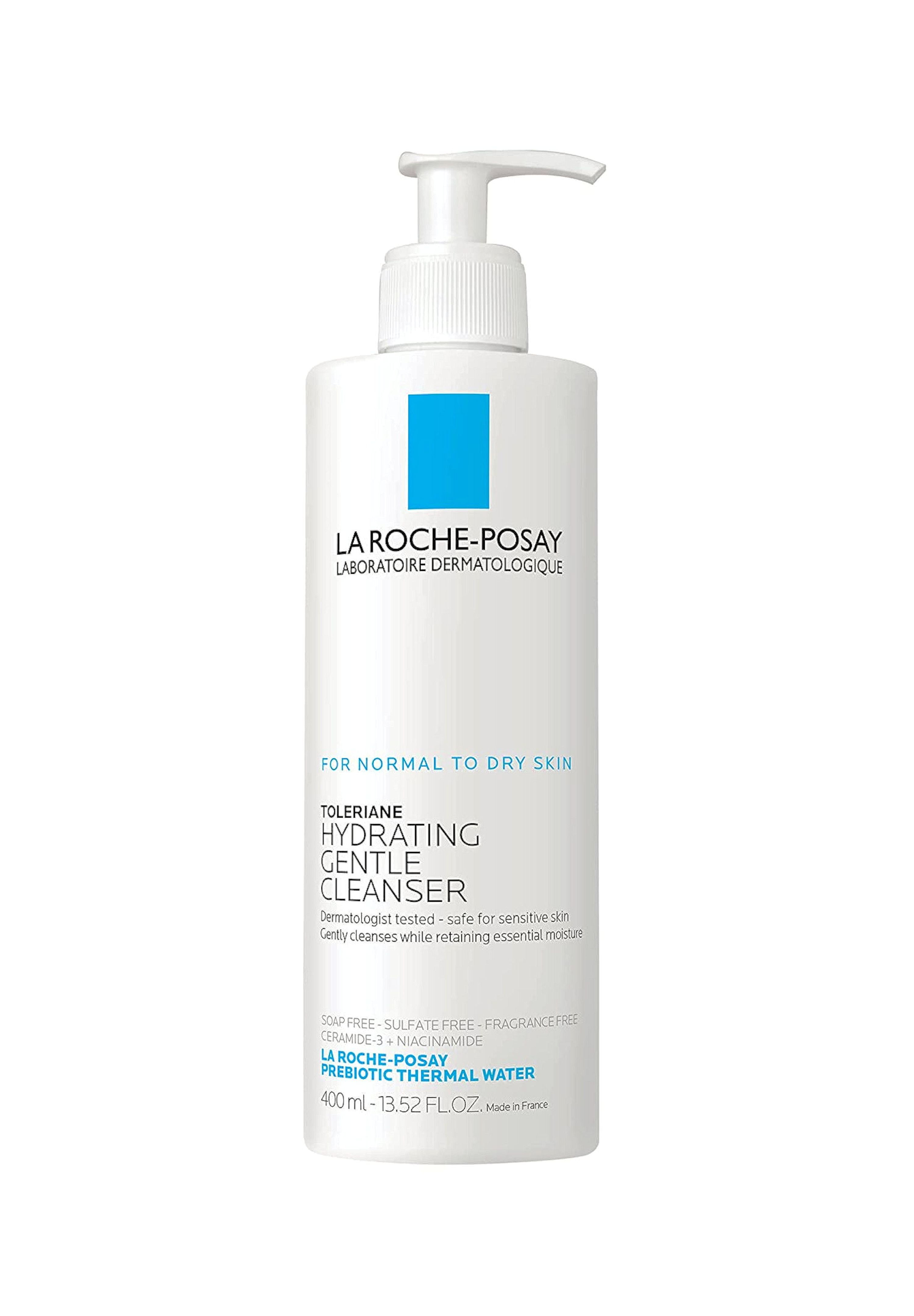 La Roche-Posay Toleriane Hydrating Gentle Facial Cleanser for Normal to Dry Skin 13.52 fl oz 400ml