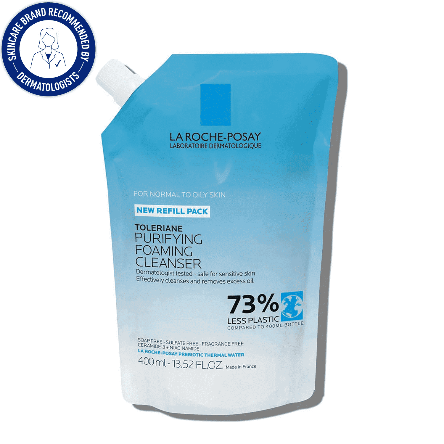 La Roche-Posay Toleriane Purifying Foaming Facial Cleanser, 13.52