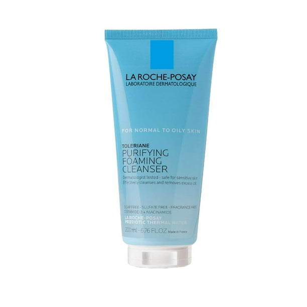 La RochePosay Toleriane Purifying Foaming Facial Wash for Normal to