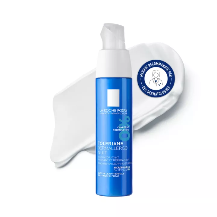 La Roche-Posay Toleriane Ultra Dermallergo Nuit Soothing Moisturizer 40 ...