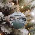 thumbnail image 1 of La Rochelle Ornament, Christmas Ornament, La Rochelle Gift, La Rochelle Christmas, La Rochelle, La Rochelle Travel JKGH7S (La Rochelle-40TH25), 1 of 3
