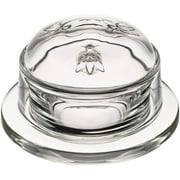 La Rochere Bee Covered Butter Dish Set, Clear, 2 Oz.