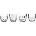 thumbnail image 1 of La Rochere Espresso Cups Set-4 Assorted Clear Cup, 1 of 4