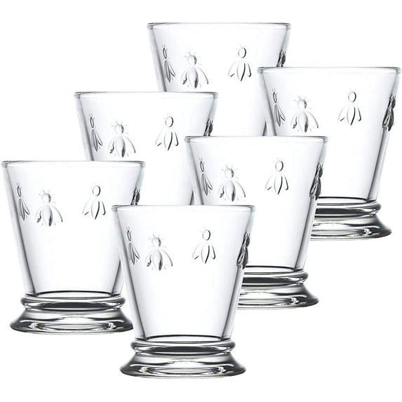 La Rochere Set of 6/9-oz. Napoleon Bee Juice Beverage Glasses