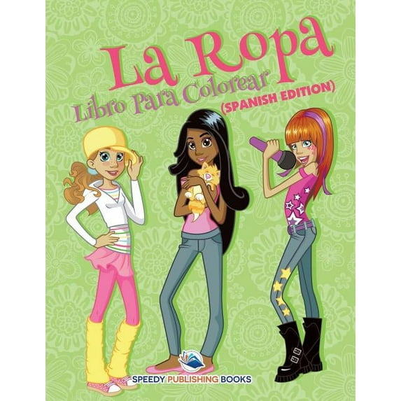 La Ropa Libro Para Colorear (Spanish Edition), (Paperback)