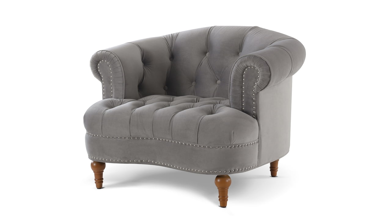 Jennifer taylor home la 2024 rosa chesterfield sofa tufted