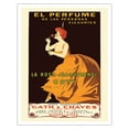 thumbnail image 1 of La Rose Jacqueminot by Coty - The Perfume Of Elegant People - Vintage French Advertising Poster by Leonetto Cappiello c.1904 - Fine Art Matte Paper Print (Unframed) 11x14in, 1 of 4