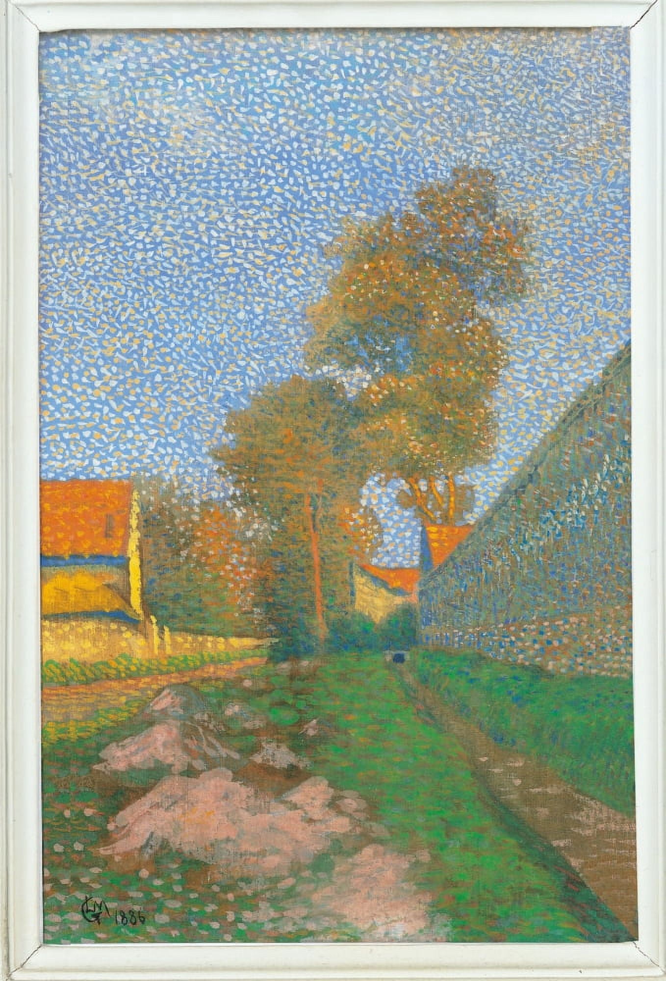La Rue Alfred Brbion Lagny Canvas Art - (24 x 36)