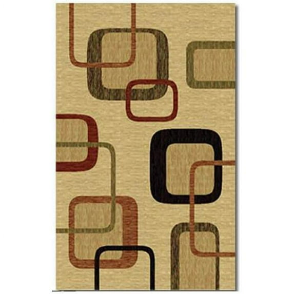 La Rug RUSEQU0508 120/16 Sequoia Collection 5 X 8 Area Rug