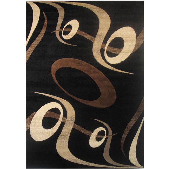 La Rugs Princess Area Rug PR-188 Tan Rings Loops
