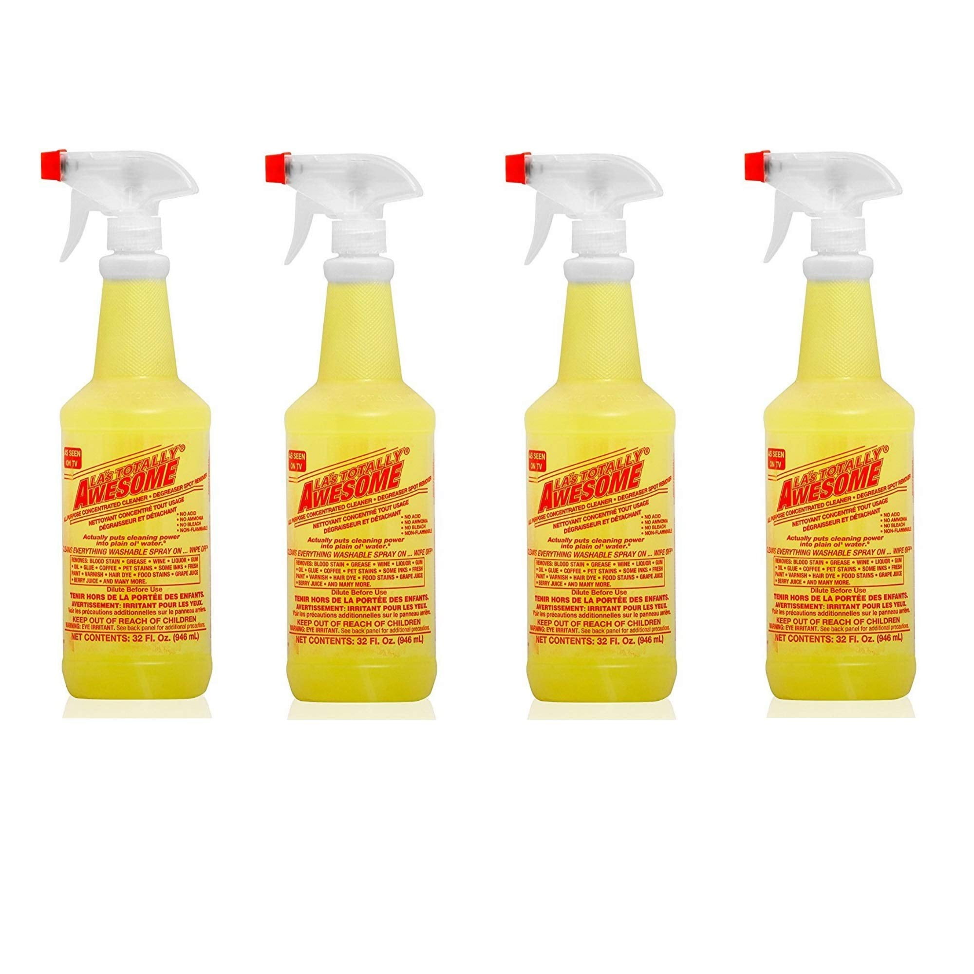 La,S Totally Awesome All Purpose Concentrated Cleaner, 32 Oz, 4 Pack