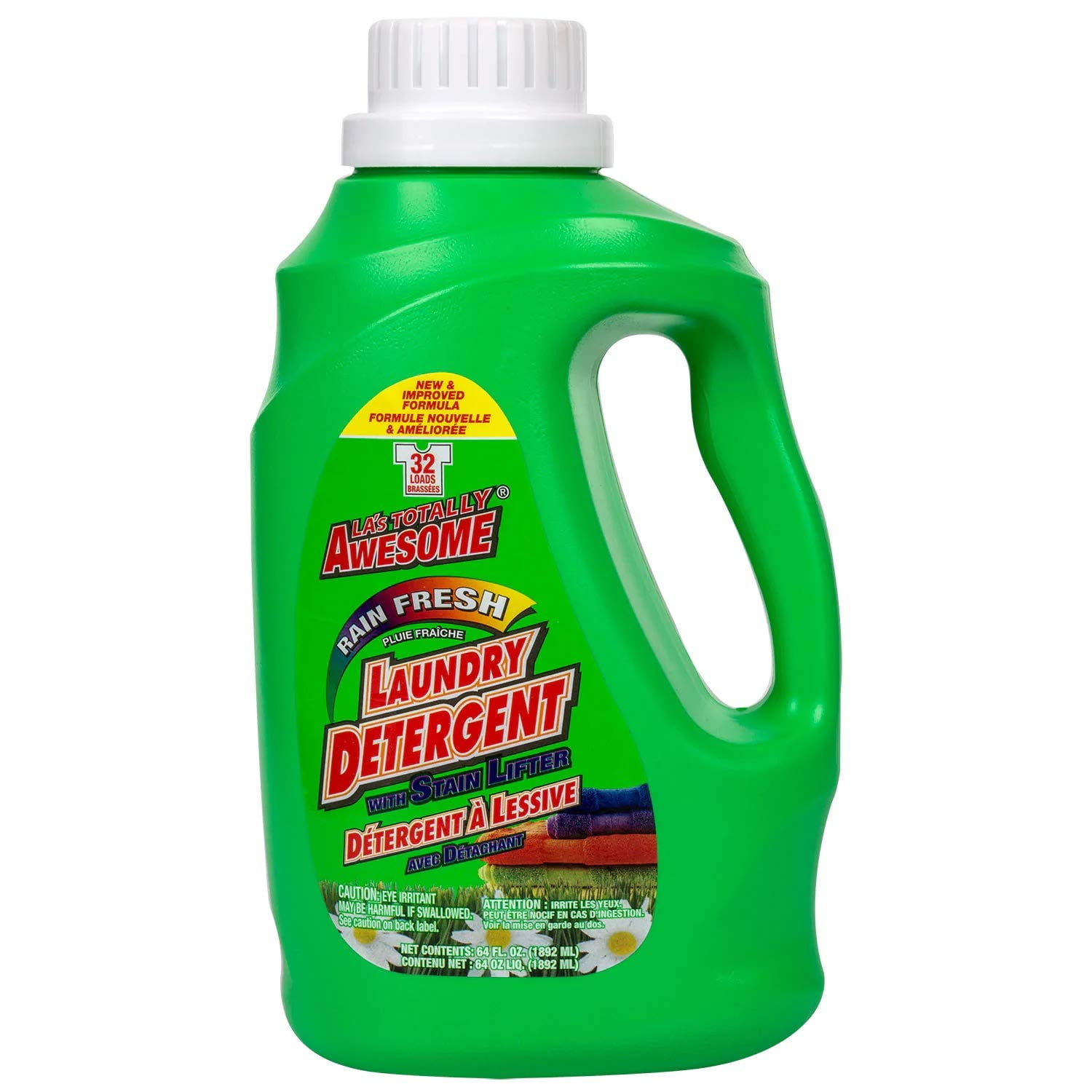 La,S Totally Awesome Rain Fresh Laundry Detergent 64 Fl. Oz. 32 Loads