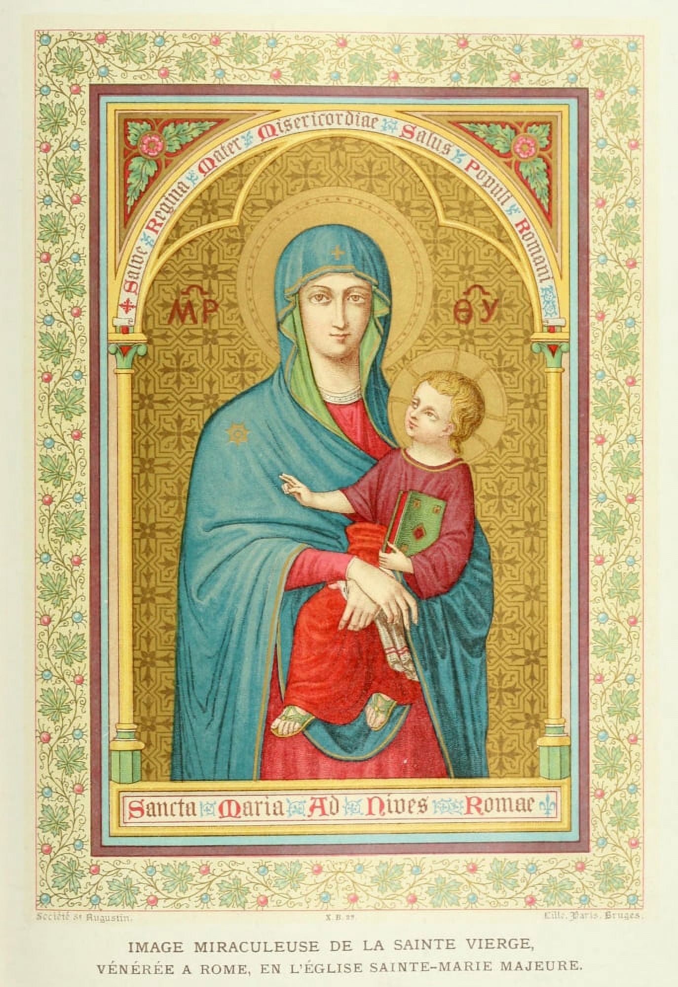 La Sainte Vierge dans la tradition dans lart 1900 Canvas Art - Unknown (24 x 36)