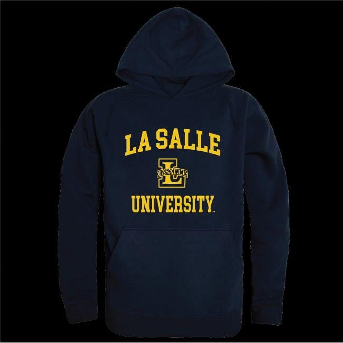 La Salle University Explorers Seal Hoodie Navy Large