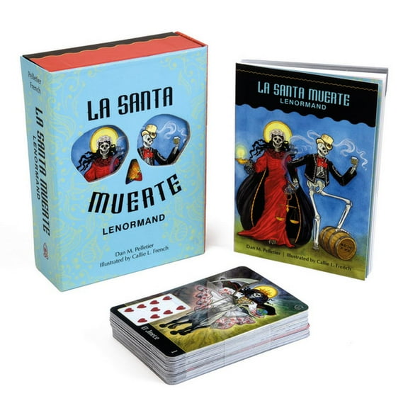 La Santa Muerte Lenormand: (Lenormand Box Set with 36 Cards and Guide Book), (Paperback)