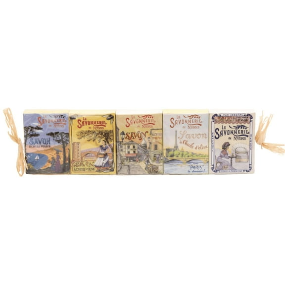 La Savonnerie de Nyons - 5 Soaps in a Case, 5x25g