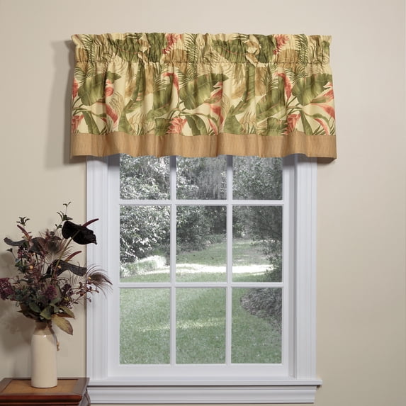 La Selva Natural Straight Valance with Band