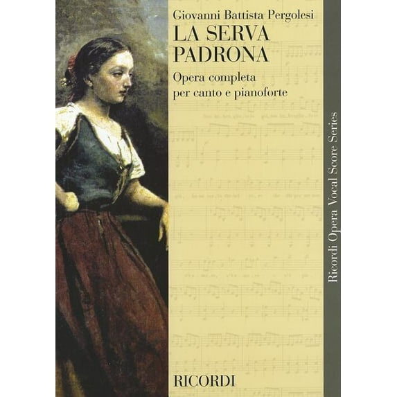 La Serva Padrona: Vocal Score, (Paperback)