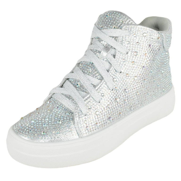 La Sheelah Flat Women High Top Sneakers Chelsea Shoes Lace Up