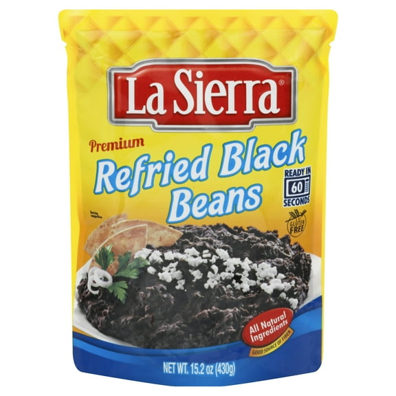 La Sierra Black Beans Pouch 15.2 oz (Pack Of 16)