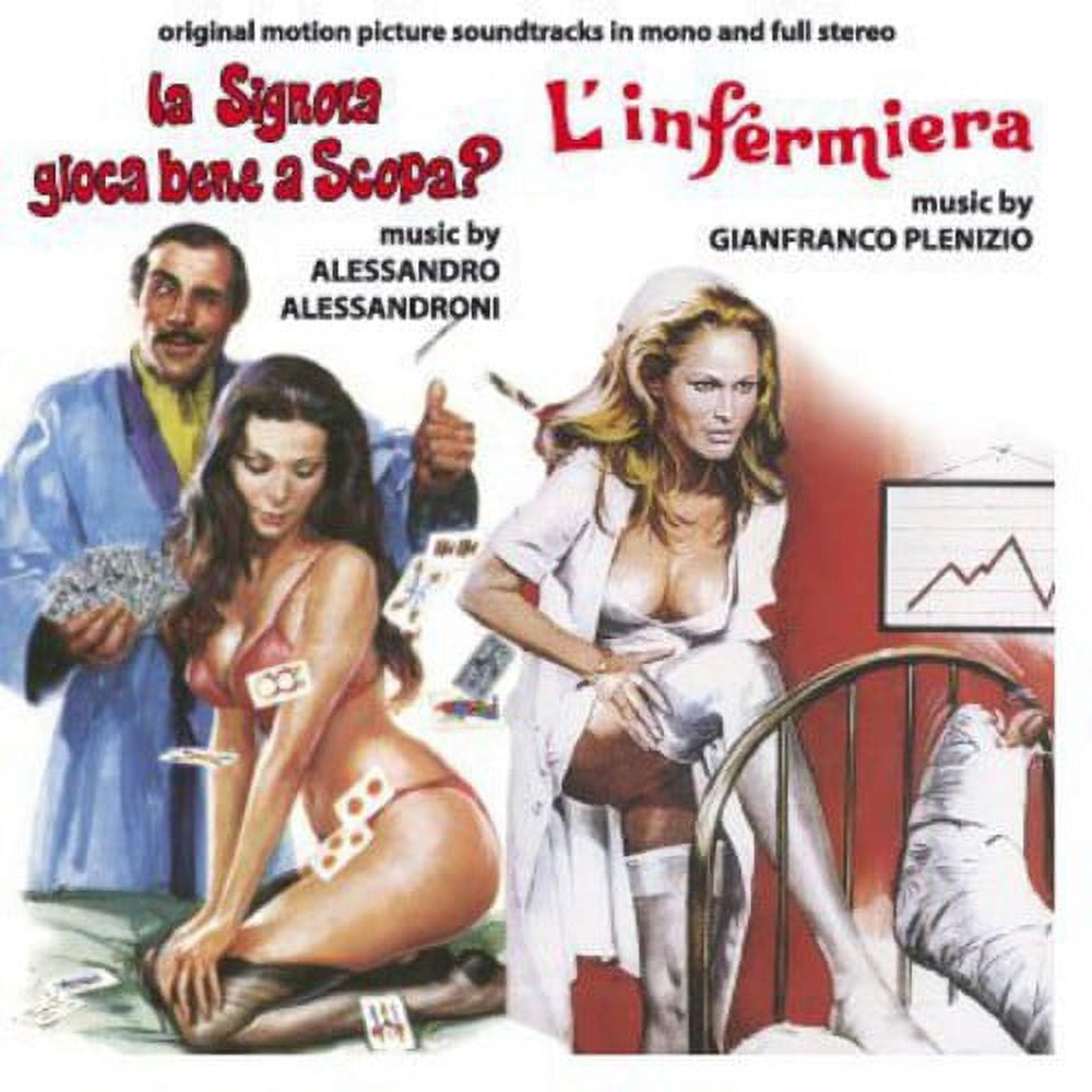 Alessandro Alessandroni - La Signora Gioca Bene a Scopa? (Poker in Bed) / L'Infermiera (The Sensuous Nurse) (Original Motion Picture Soundtracks) - Music & Performance - CD
