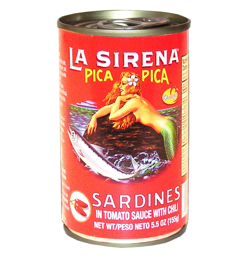 La Sirena Pica Pica Sardine 5.5 oz - Sardina (Pack of 25)