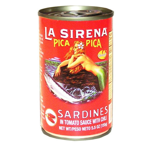 La Sirena Pica Pica Sardine 5.5 oz - Sardina (Pack of 25)