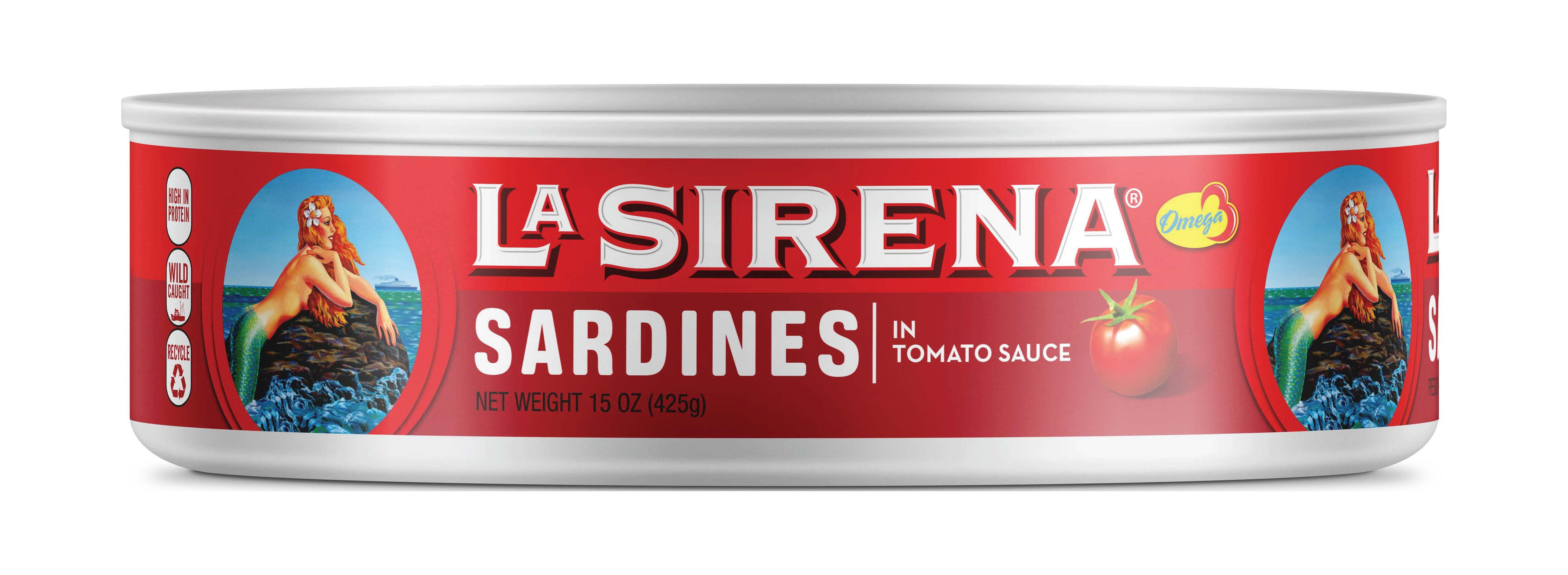 La Sirena Sardines in Tomato Sauce 15oz