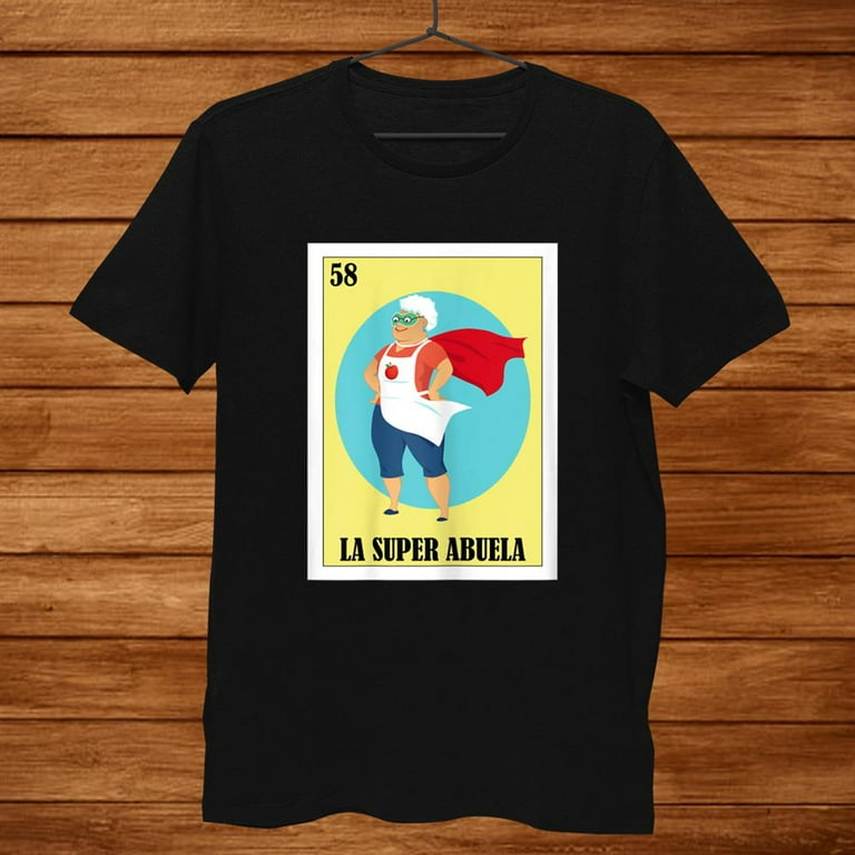 Womens Mexican Loteria La Abuela Loteria Shirt - Regalo Para Abuela Womens Mexican Loteria La Abuela Loteria Shirt - Regalo Para Abuela