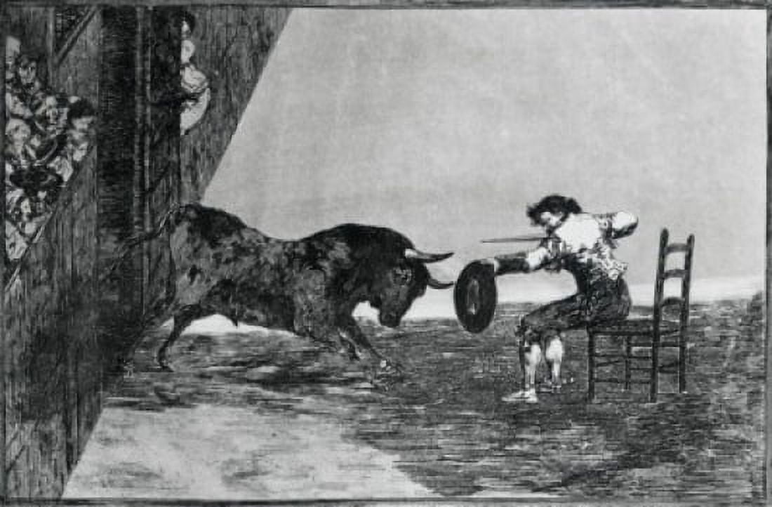 La Tauromaquia Series Francisco Goya y Lucientes (1746-1828 Spanish) Canvas Art - Francisco Goya y Lucientes (24 x 36)