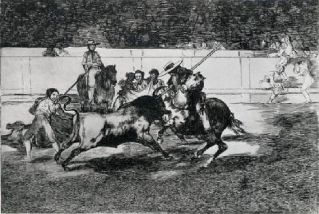 La Tauromaquia Series Francisco Goya y Lucientes (1746-1828 Spanish) Canvas Art - Francisco Goya y Lucientes (24 x 36)