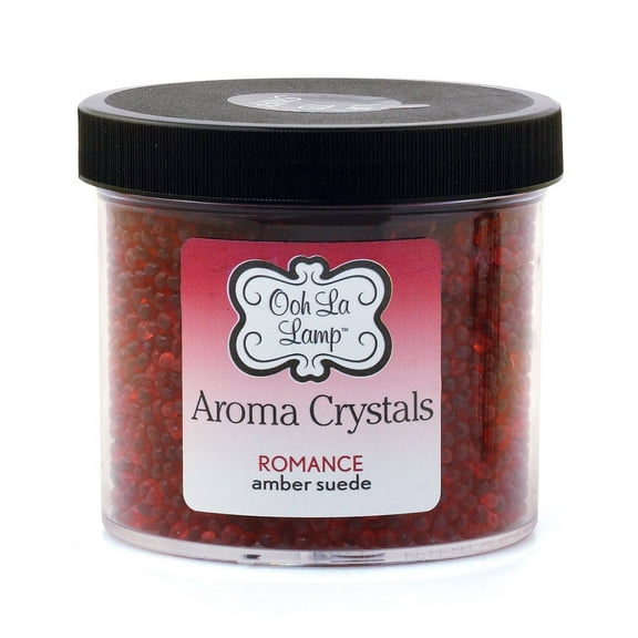 La-Tee-Da Aroma Crystal Beads for Ooh La Lamp Long Lasting Fragrant & Delightful (Romance - Amber Suede)