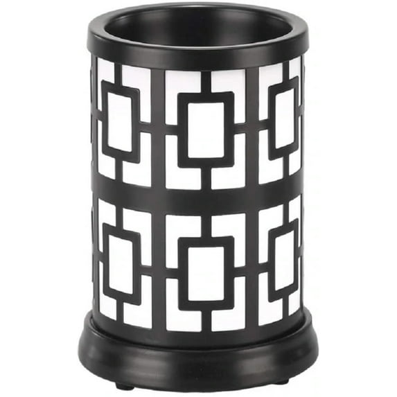 La-Tee-Da Aromalume Scent Warmer for Magic Melt Fragrance Packs and Potions (Vivi Black)