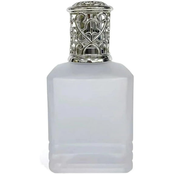 La-Tee-Da FROST BITE ( FROSTED ) Effusion Lamp Includes - Lamp, Solid Lid, Vent Lid, Funnel, Stone Wick Assembly