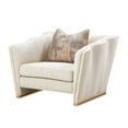 thumbnail image 1 of La Terrazza Matching Chenille Chair - Cappuccino/Light Champagne, 1 of 17