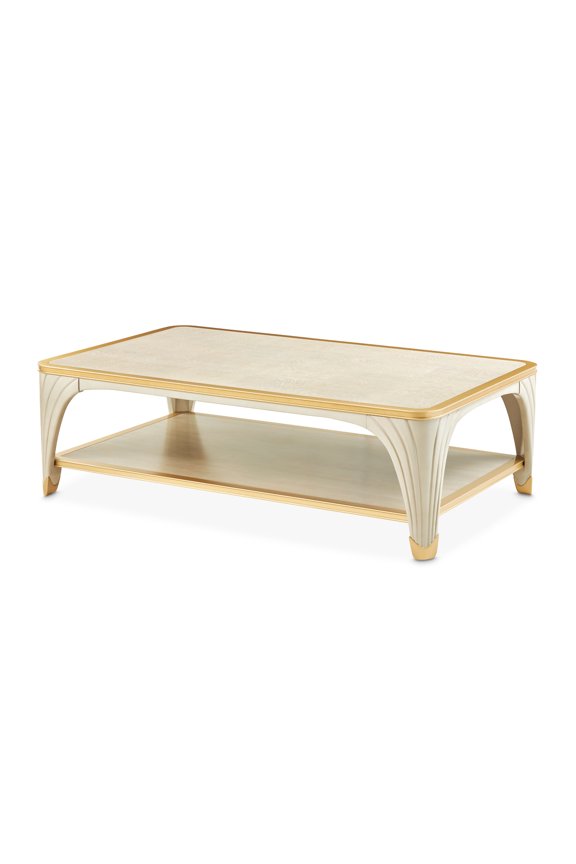 La Terrazza Rectangular Cocktail Table - Silver Mist