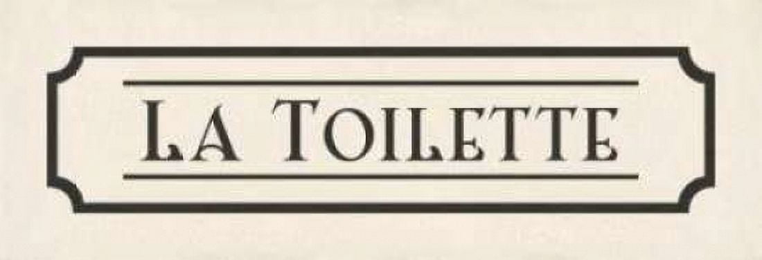 La Toilette Canvas Art - N Harbick (12 x 36)