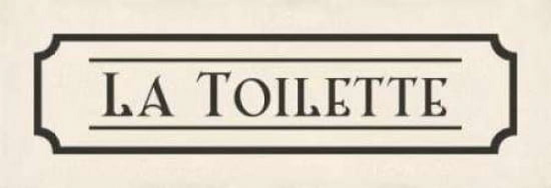La Toilette Canvas Art - N Harbick (8 x 24)