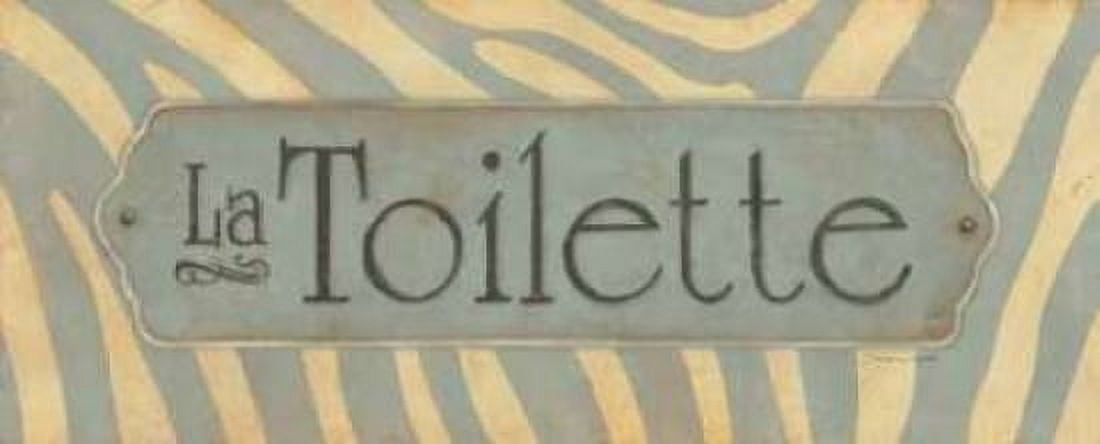La Toilette Canvas Art - Stephanie Marrott (10 x 20)