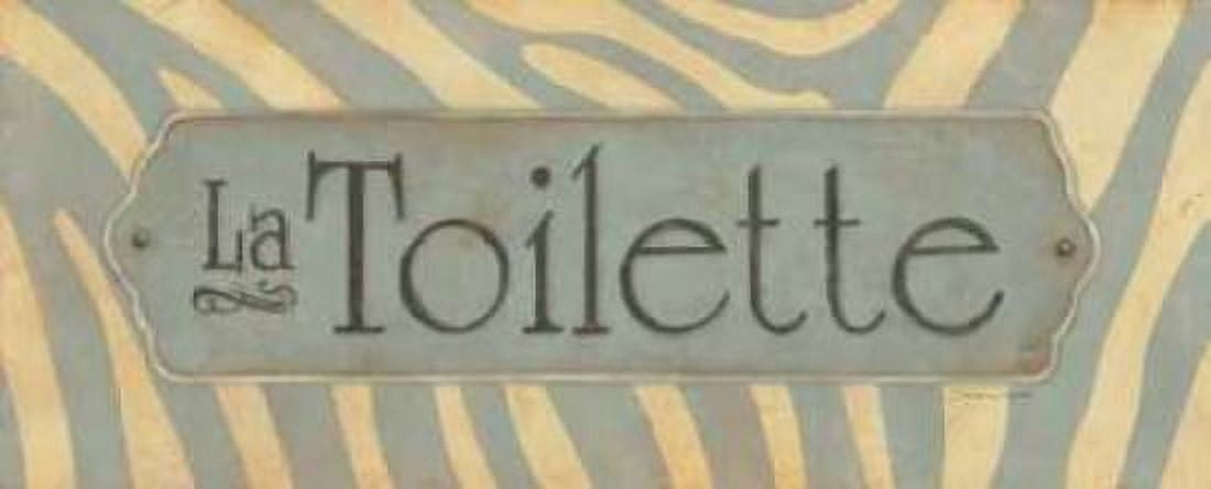 La Toilette Canvas Art - Stephanie Marrott (24 x 48)